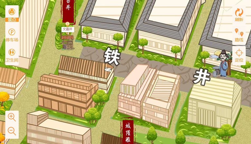 铁西智慧景区：手绘地图与语音导览的完美融合